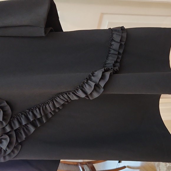 Black Label by Chico's NWT Women's Apllique Top Black Size 18 - Picture 9 of 13